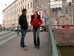 First Day in a Big City