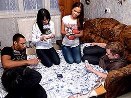 Home Sex Party with Ebony Flavor