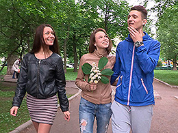 Teen Chicks Sharing Stiff Dicks